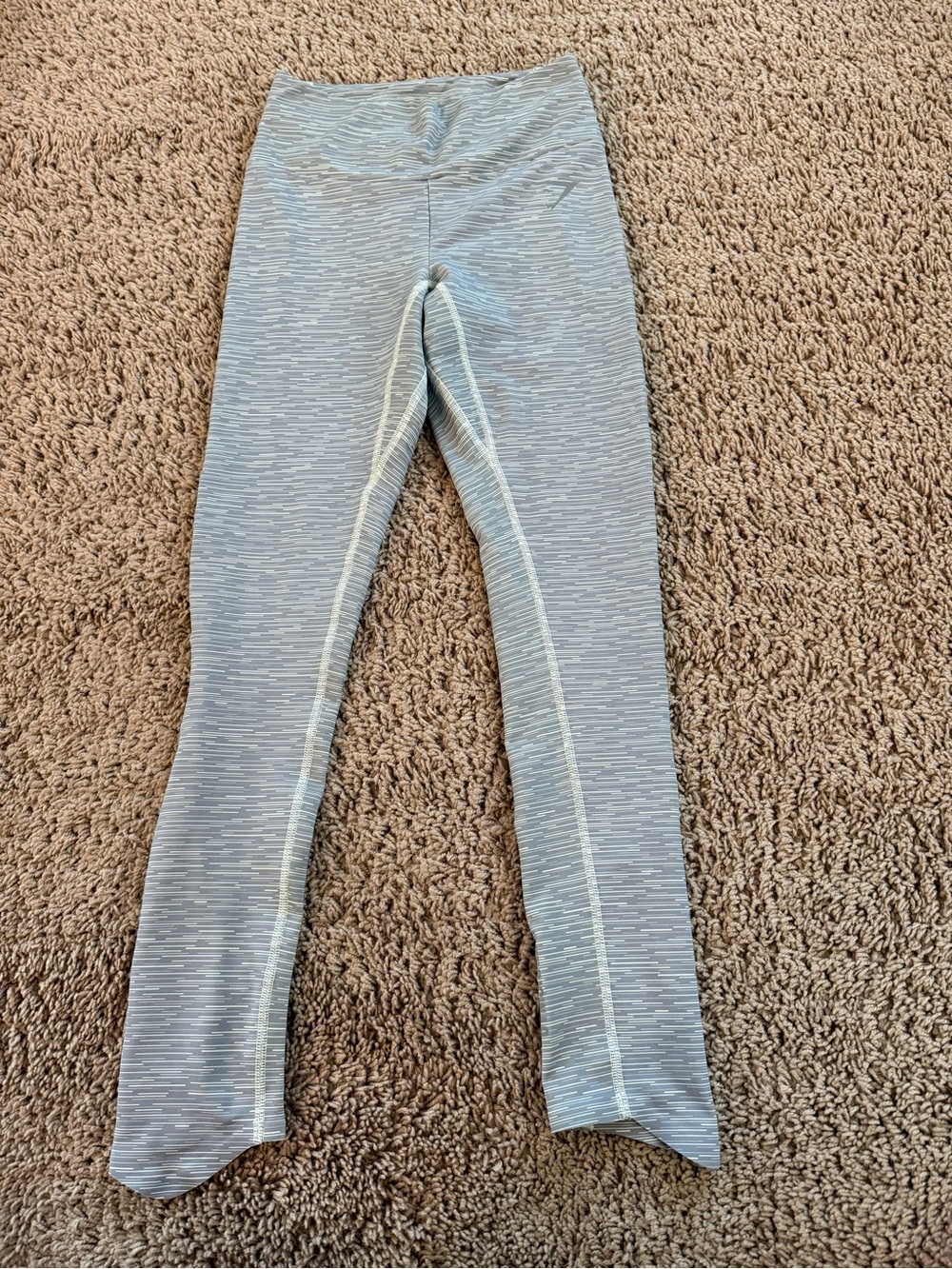 Gymshark Light Gray Heathered High-Rise Leggings